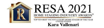 RESA 2021 - Top Ten Best Vacant Luxury Home Stager of the Year United States
